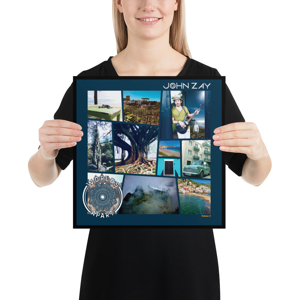 Worlds Apart Album Cover Poster