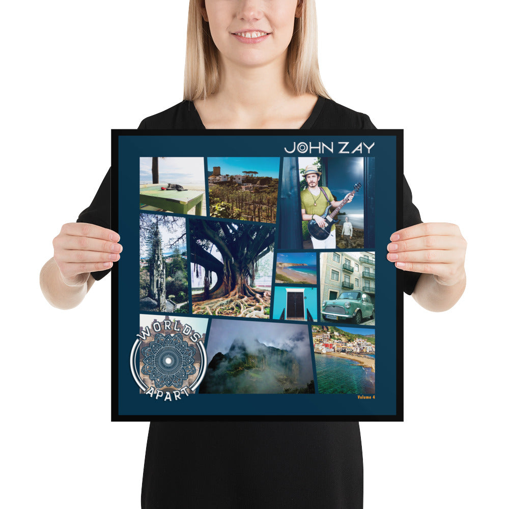 Worlds Apart Album Cover Poster