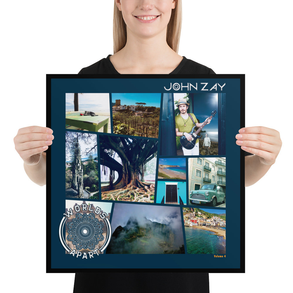 Worlds Apart Album Cover Poster